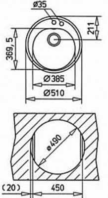 Мойка Teka Centroval 45 TG топаз 88838