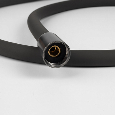 Шланг для душа графит, силиконовый, 1,2 м, Iddis Optima Home OPH12GLi19