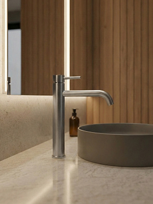 Смеситель для накладной раковины из нержавеющей стали CALORIE CAL50220-2