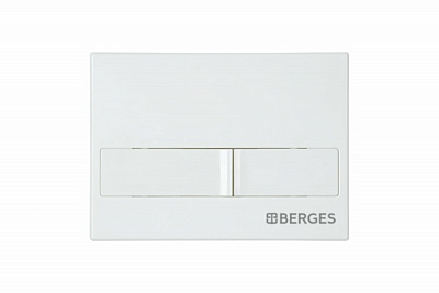 Кнопка для инсталляции BERGES NOVUM L1 белая 040011
