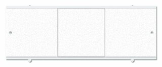 Панель фронтальная для ванны МетаКам ПРЕМИУМ А серебристый 168
