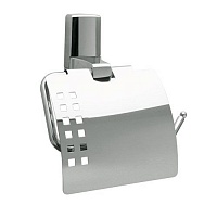 Держатель для туалетной бумаги с крышкой WasserKRAFT Leine K-5025