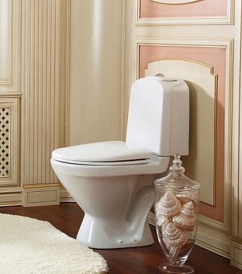 Унитаз-компакт Sanita Luxe Classic DM (дюропласт, микролифт) CSCSLCC01040611