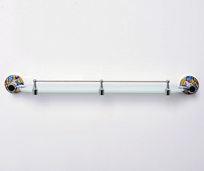 Полка стеклянная WasserKraft Diemel K-2244
