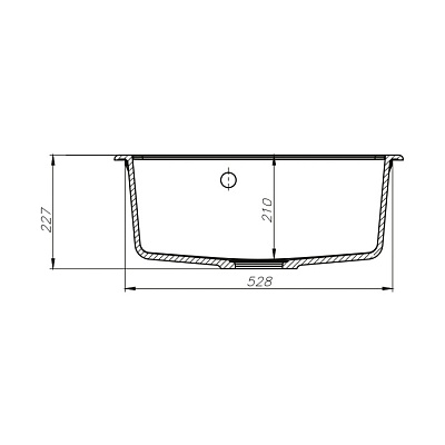 Гранитная мойка Iddis Vane G V31C571i87