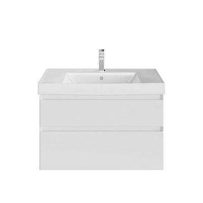 Тумба CUBO подвесная с ящиками 80 см, белая матовая Kerama Marazzi CU.80.2/WHT.M