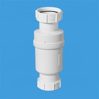 Сифон 1 1/2 MRNRV40 самозакрывающийся  (сухой) выход на 40мм