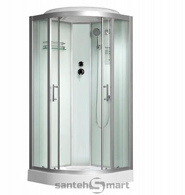 Душевая кабина Frank F305 угловая 900*900 низкий поддон