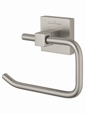 Держатель для туалетной бумаги без крышки Wonzon & Woghand polo, брашированный никель ww-8916-bn