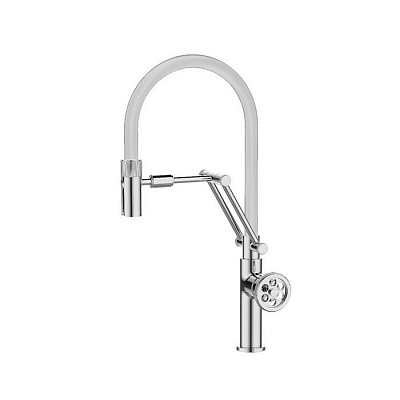 Смеситель для кухни с гибким изливом Iddis Grange GRASBFLi05, хром 