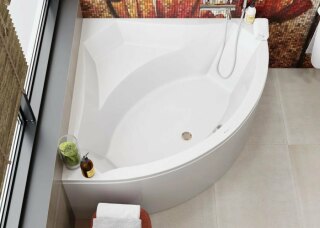 Ванна акриловая Vagnerplast  VERONELA CORNER 140x140 BIANCO на раме, без ф/п, без с/п