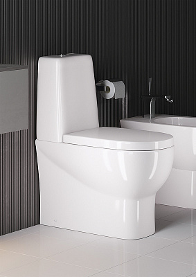 Унитаз-компакт Sanita Luxe Infinity mono SL DM INFSLCC01040822