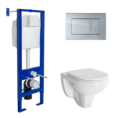 Комплект инсталляции с унитазом Berges Атом 042429