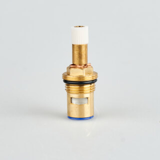 Кран-букса керамическая, 90°, 20 зубцов, M18x1,5, M21, h=53 мм, латунь, Iddis 998CR532SM-P