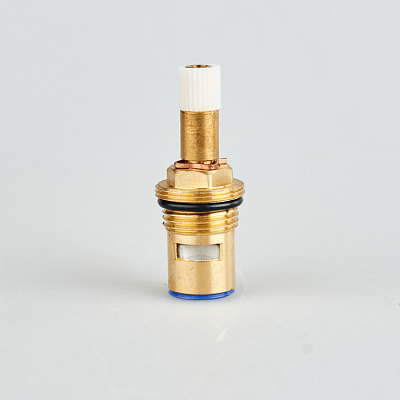 Кран-букса керамическая, 90°, 20 зубцов, M18x1,5, M21, h=53 мм, латунь, Iddis 998CR532SM-P