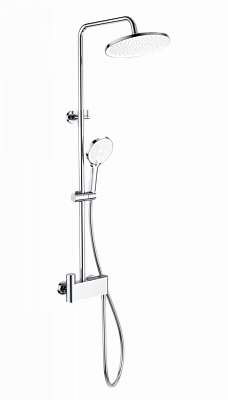 Душевая система с термостатом Wonzon & Woghand MUSE Corno, Хром WW-B3110-CR