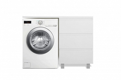 Тумба с раковиной Эстет Dallas Luxe 130х48 правосторонняя напольная ФР-00002271 3 ящика