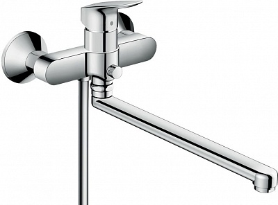 Смеситель для ванны Hansgrohe Logis длинный излив 71402000