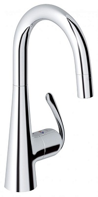 Смеситель для кухни GROHE ZEDRA 32296000 выдвижная лейка хром