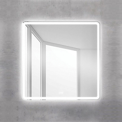 Зеркало BelBagno SPC-MAR-800-800-LED-TCH-WARM с подогревом