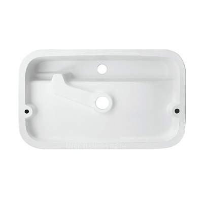 Раковина накладная 60 Sanita Luxe Infinity Shelf INF60SLWB01SH (с отверстием под смеситель)