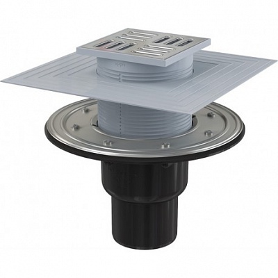 Сливной трап AlcaPlast APV4344 105 x 105/50/75