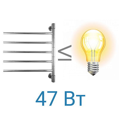 Полотенцесушитель электрический Energy I chrome G5 EETR00IG50000000000