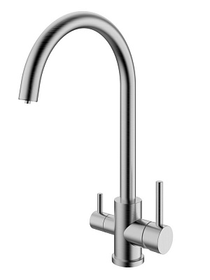 Смеситель для кухонной мойки с фильтром RUSH SUS9035-37