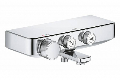 Grohe Смеситель   Grohtherm SmartControl THM,для ванны с душем,полочка,2 кн  34718000