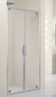 Душевая дверь Novellini Lunes В 84-90 Chrome/Clear LUNESB84-1B