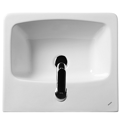 Тумба с раковиной Aquaton Кантри 50 белый, дуб верона 1A257801AHB20