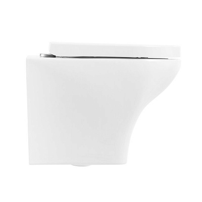 Унитаз подвесной безободковый с креплением Belbagno KRAFT BB064CHR