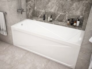 Акриловая ванна Siesta 170х70мм и монтажный пакет МетаКам АВS_017108