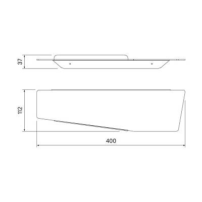 Полка Iddis Slide SLISC00i44