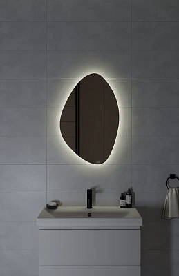 Зеркало с подсветкой 60x85 Cersanit ECLIPSE smart 64153 органик
