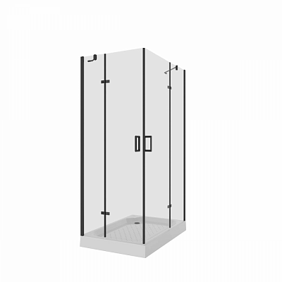 Душевой уголок Niagara Nova 120x90 см 68180811BLACK