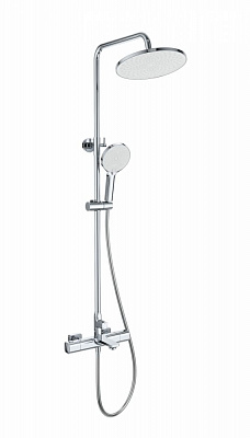 Душевая система с термостатом Wonzon & Woghand SOLID, Хром WW-C3011-A-CR