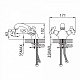 Смеситель для умывальника Milardo Bosfor BO19017BW4 MI