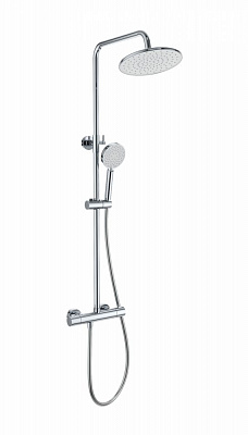 Душевая система с термостатом Wonzon & Woghand INN 4, Хром WW-B3047-A-CR