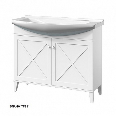 Тумба 105 две двери Caprigo TORINO 34616-TP811