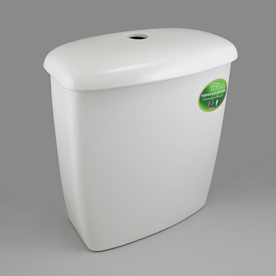 Бачок унитаза с крышкой Суперкомпакт, Радуга, Персона (м/о расстояние 15,5см, нижний подвод), Оскольская керамика, 44001000205