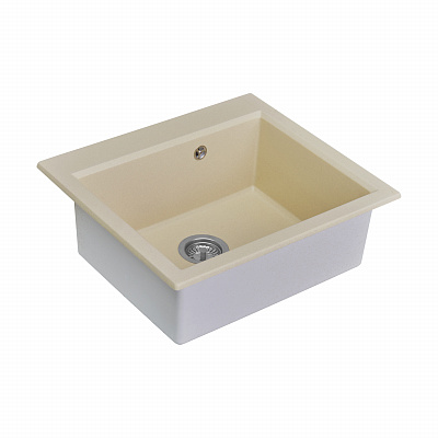 Мойка для кухни из литого мрамора Aquaton Линеа 58 шампань 1A733032LW290