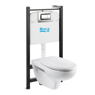 Комплект инсталляция с подвесным унитазом Roca Victoria 7893100000