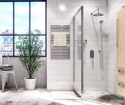 Душевой угол 120х100 Wasserkraft Berkel 48P10