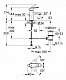 Смеситель для умывальника GROHE EUROPLUS 33156002 уменьшенный вариант