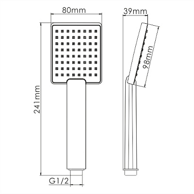 Лейка 1-функциональная WasserKraft A141