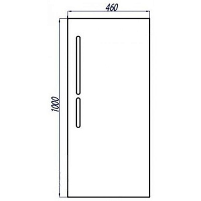 Зеркало Акватон Эклипс 1A129002EK010