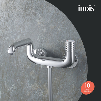 Смеситель для ванны Iddis Twist TWISBBTi02WA