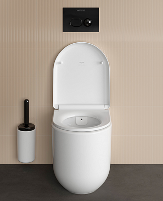 Сиденье для унитаза с микролифтом Vitra Liquid 137-003-009
