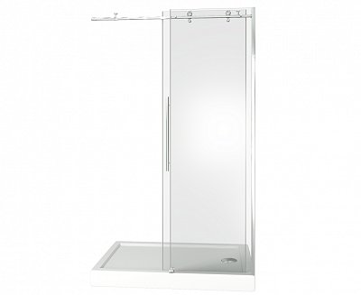 Душевое ограждение Good Door Puerta WTW-140-C-CH